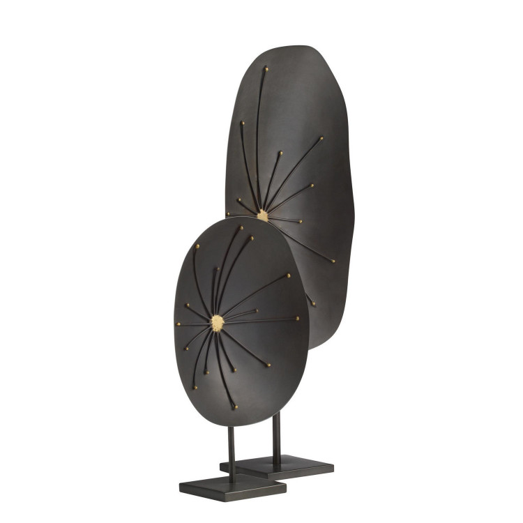 Arteriors - ASI11 - Sculptures Set of 2 - Jura - Natural Iron