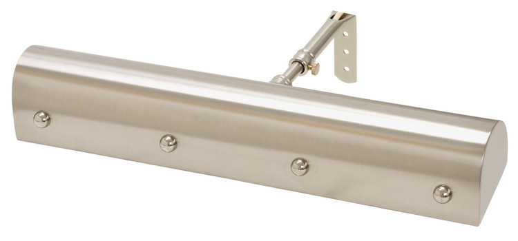 House of Troy - TB14-SN/PN - Two Light Picture Light - Classic Traditional - Satin Nickel w/Polished Nickel