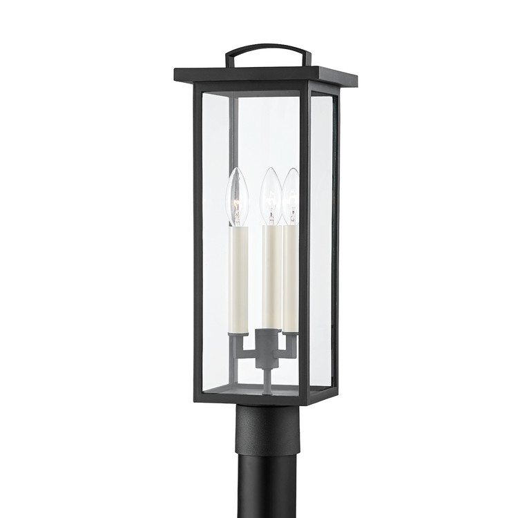 Troy Lighting - P7524-TBK - Three Light Outdoor Post Mount - Eden - Texture Black