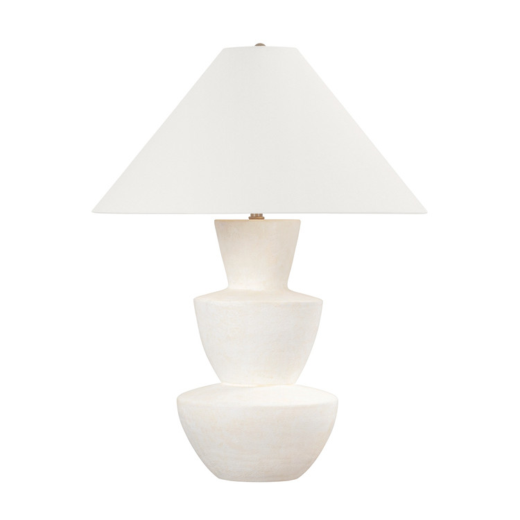 Troy Lighting - PTL4930-PBR/CIX - One Light Table Lamp - Kamas - Patina Brass