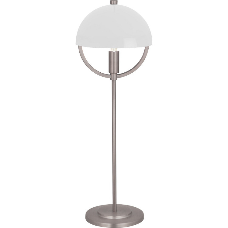 Robert Abbey - P600WHT - One Light Table Lamp - Mavisten Edition Copernica - Pewter w/White Painted