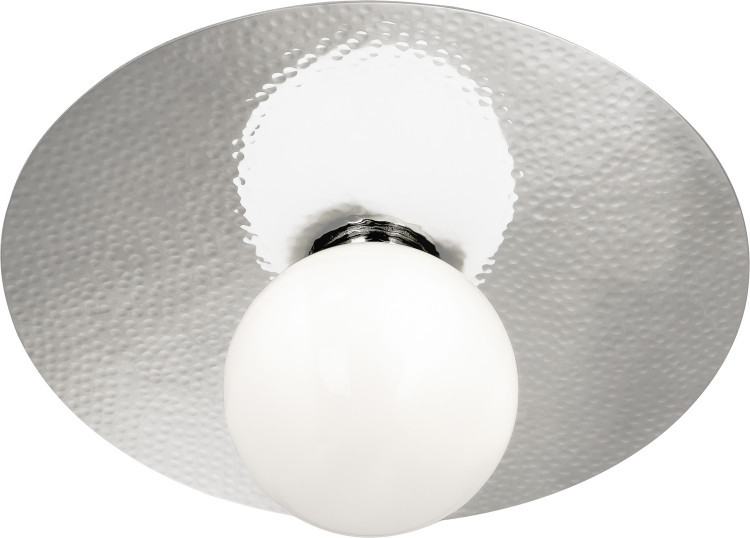 Robert Abbey - S9875 - LED Flushmount - Dal - Polished Nickel w/White