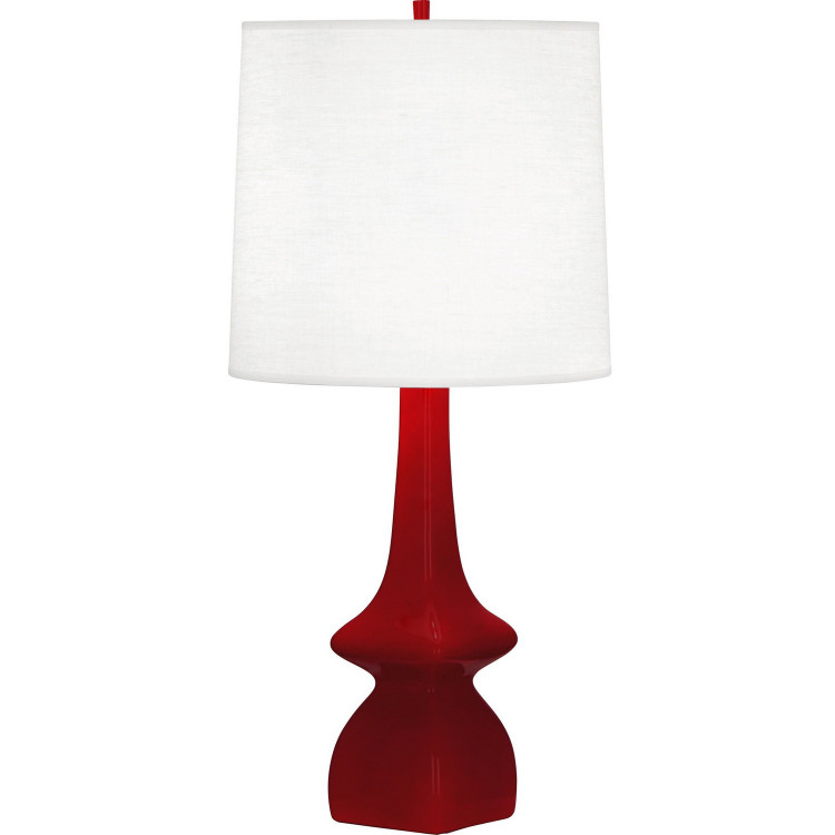 Robert Abbey - SA210 - One Light Table Lamp - Jasmine - Sangria Glazed Ceramic