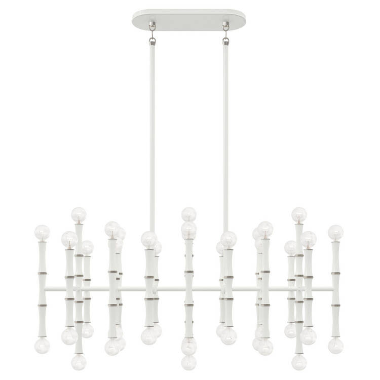 Robert Abbey - DY78 - 42 Light Chandelier - Kane - Daisy w/Polished Nickel