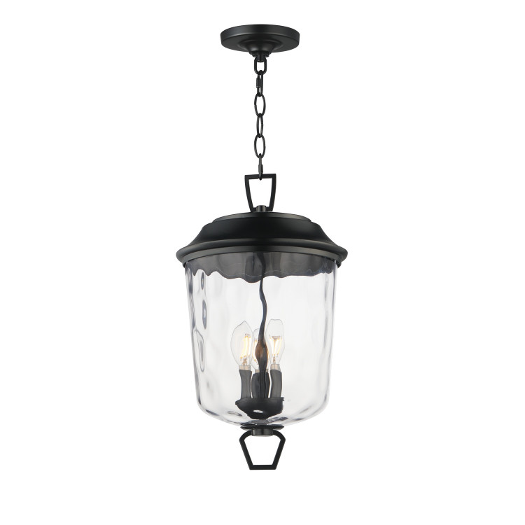 Maxim - 34213WGDBZ - Three Light Outdoor Pendant - Prescott - Dark Bronze