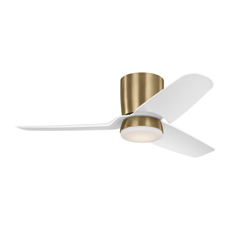 Visual Comfort Fan - 3CGHR44SBD - 44 Ceiling Fan - Colgin 44 Hugger LED - Satin Brass
