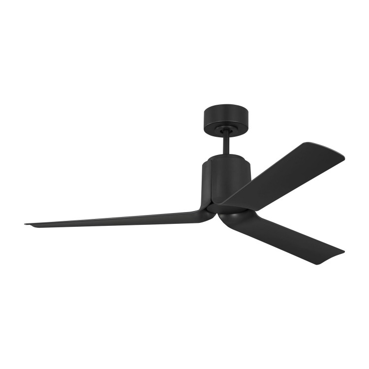 Visual Comfort Fan - 3PESM52MBKD - 52 Ceiling Fan - Peel Smart 52 LED - Midnight Black
