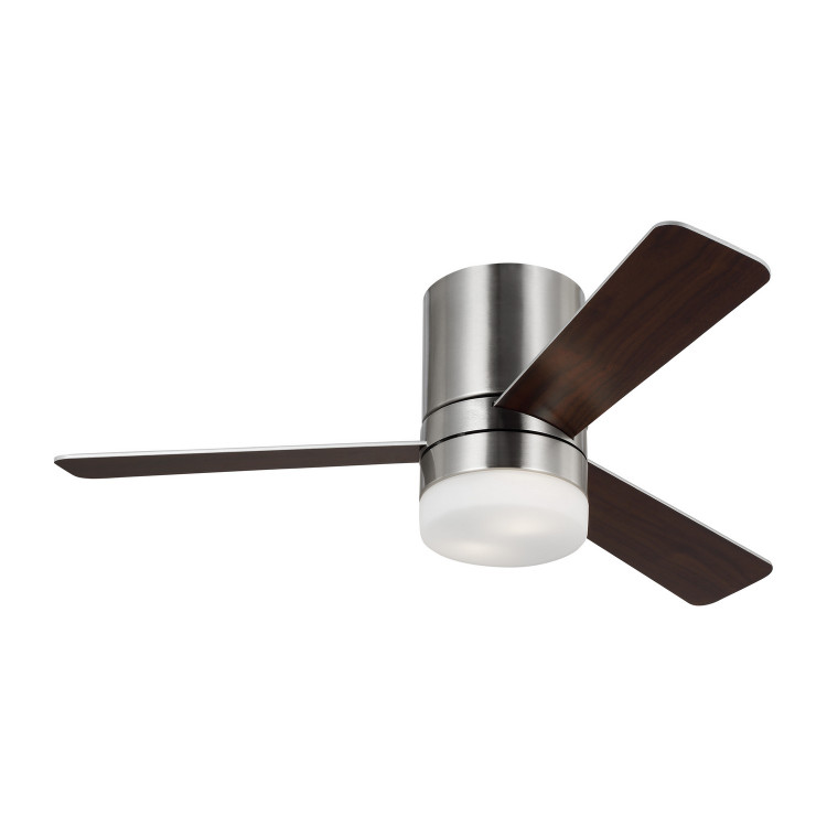 manufacturer_finish:Brushed Steel/Midnight Black/American Walnut reversible blades/Midnight Black/American Walnut reversible blades|manufacturer_glass:Matt Opal|fan_control:Wall Mount Control 4-speed Dimmer and Manual Reverse