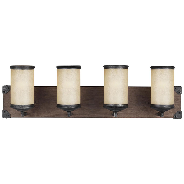 Generation Lighting - 4413304-846 - Four Light Wall / Bath - Dunning - Stardust