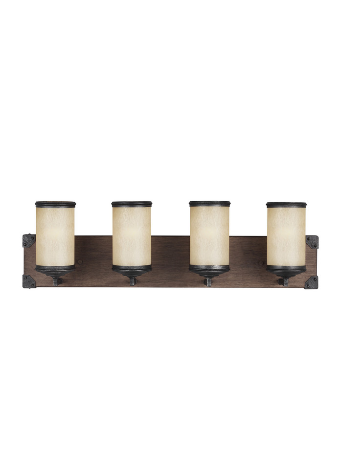Generation Lighting - 4413304EN3-846 - Four Light Wall / Bath - Dunning - Stardust