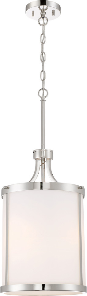 Nuvo Lighting - 60-6226 - Three Light Pendant - Denver - Polished Nickel