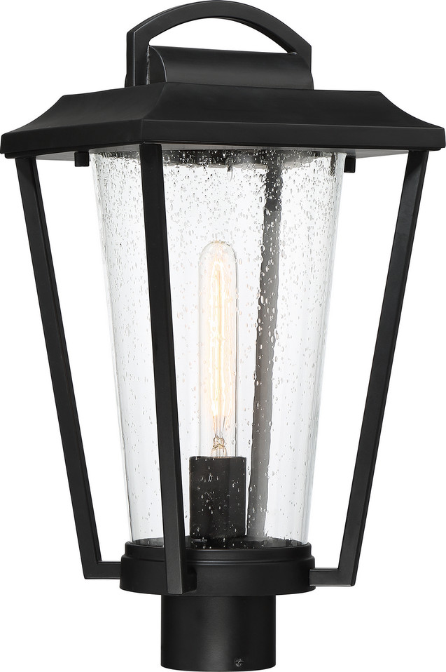 Nuvo Lighting - 60-6513 - One Light Post Lantern - Lakeview - Aged Bronze / Brass