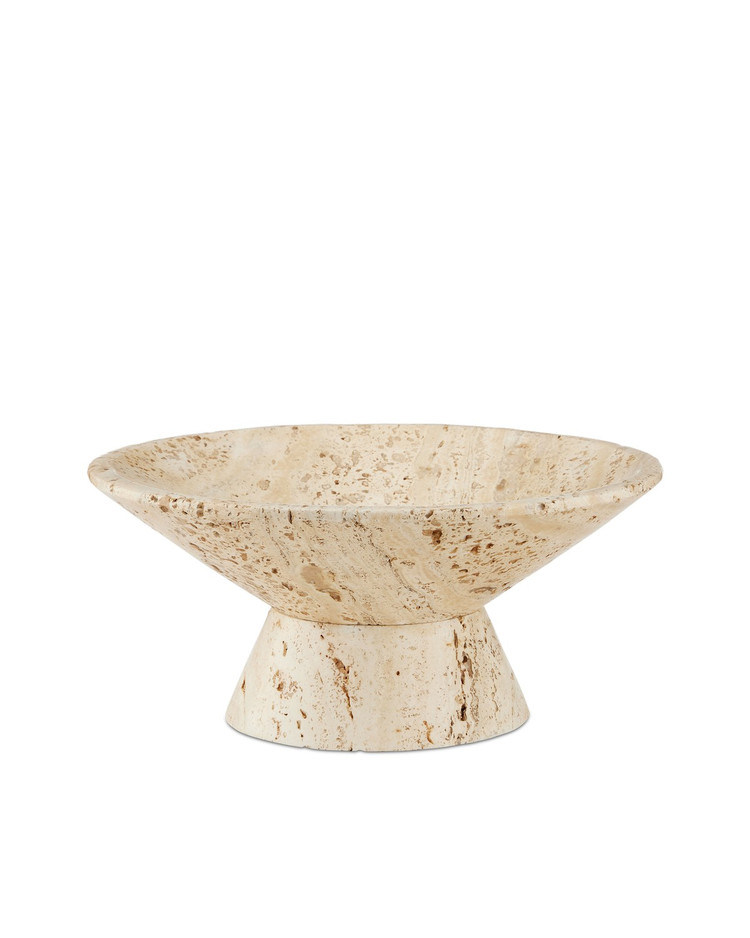 Currey and Company - 1200-0812 - Bowl - Lubo - Natural