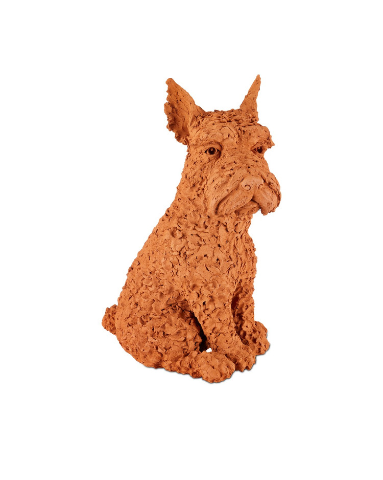 Currey and Company - 1200-0835 - Oscar the Scottish Terrier - Oscar the Scottish Terrier - Natural