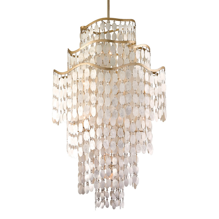 Corbett Lighting - 109-719-CPL - 19 Light Chandelier - Dolce - Champagne Leaf