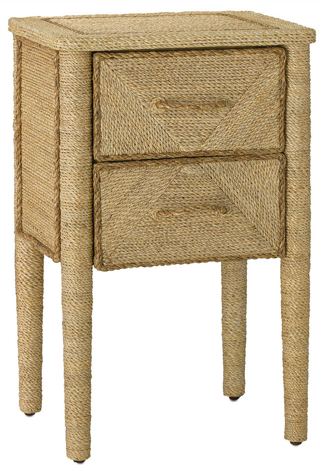 Currey and Company - 3000-0083 - Nightstand - Kaipo - Natural