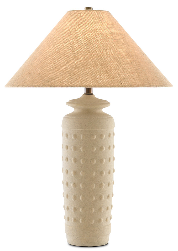 Currey and Company - 6000-0612 - One Light Table Lamp - Sonoran - Sand