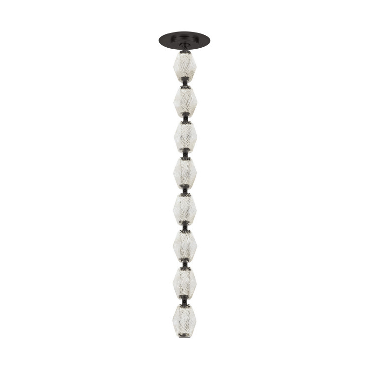 Visual Comfort Modern - 700CLR24BZ-LED930R-277 - LED Pendant - Collier - Dark Bronze