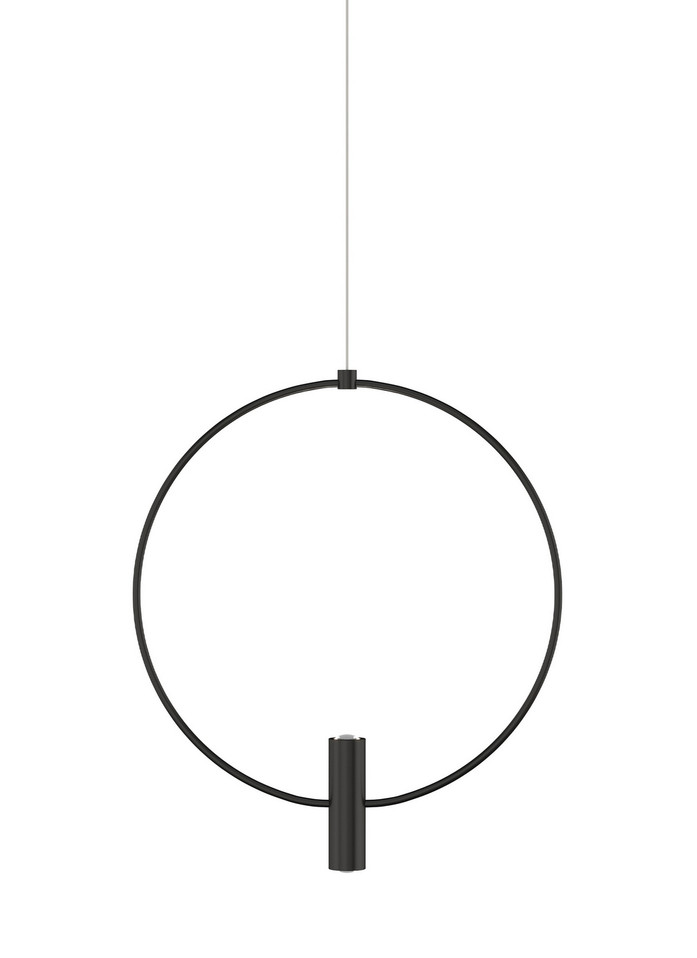 Visual Comfort Modern - 700FJLAY13B-LED930 - LED Pendant - Layla - Nightshade Black