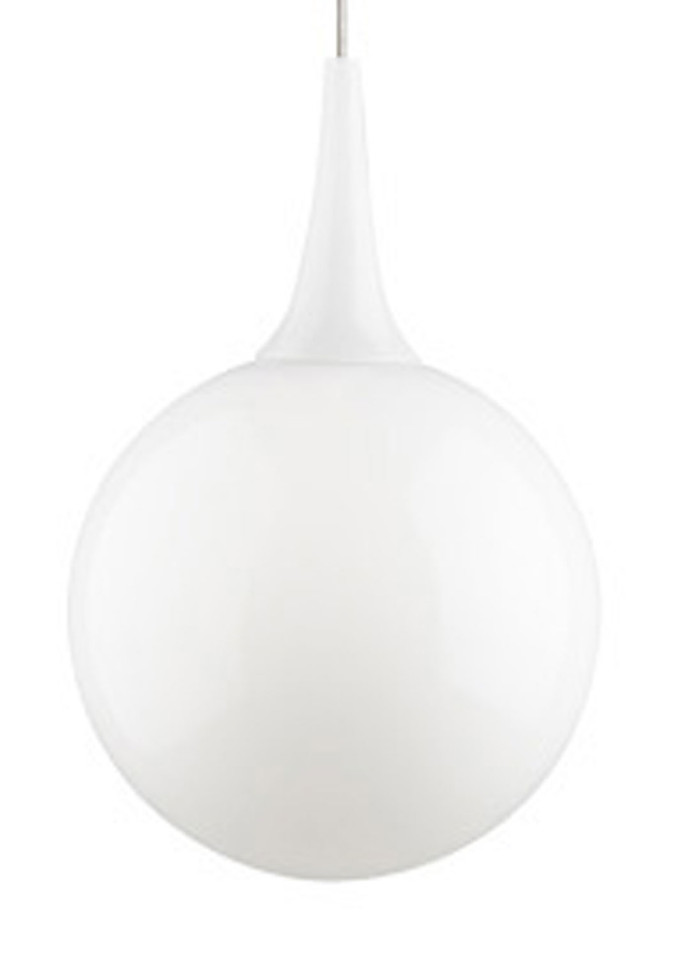 Visual Comfort Modern - 700FJPELWS - One Light Pendant - Pele - Satin Nickel