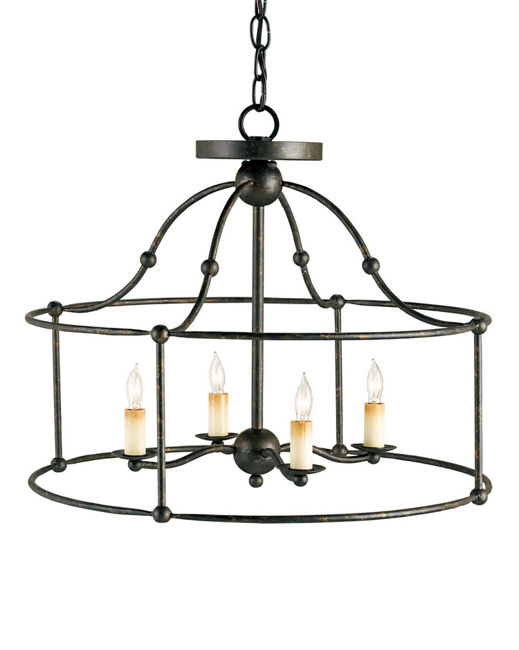 Currey and Company - 9878 - Four Light Lantern - Fitzjames - Mayfair