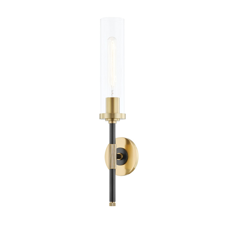 Hudson Valley - 3700-AOB - One Light Wall Sconce - Bowery - Aged Brass/Old Bronze