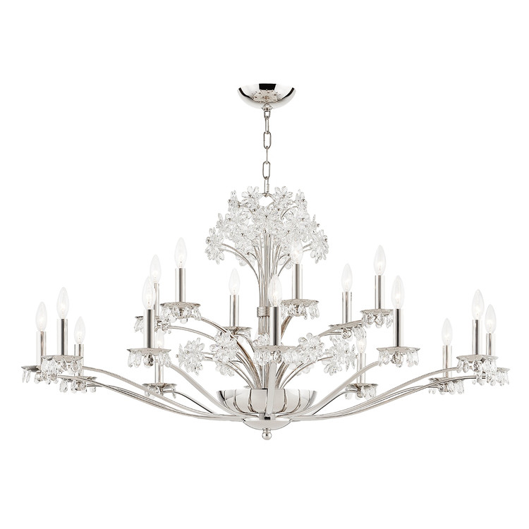Hudson Valley - 4452-PN - 20 Light Chandelier - Beaumont - Polished Nickel