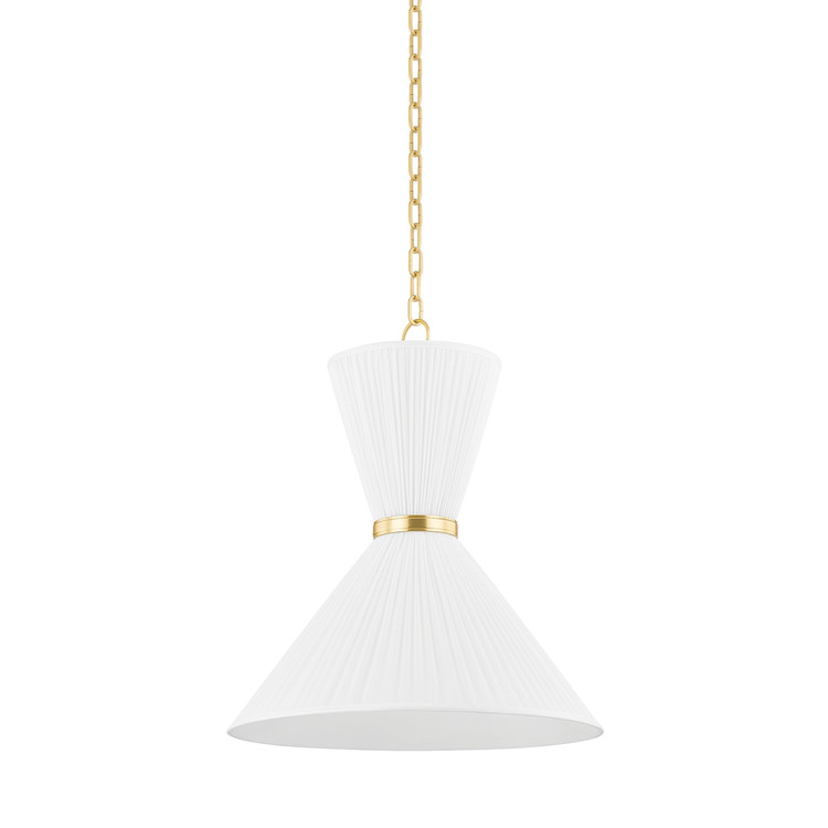 Hudson Valley - 5922-AGB - Two Light Pendant - Enid - Aged Brass