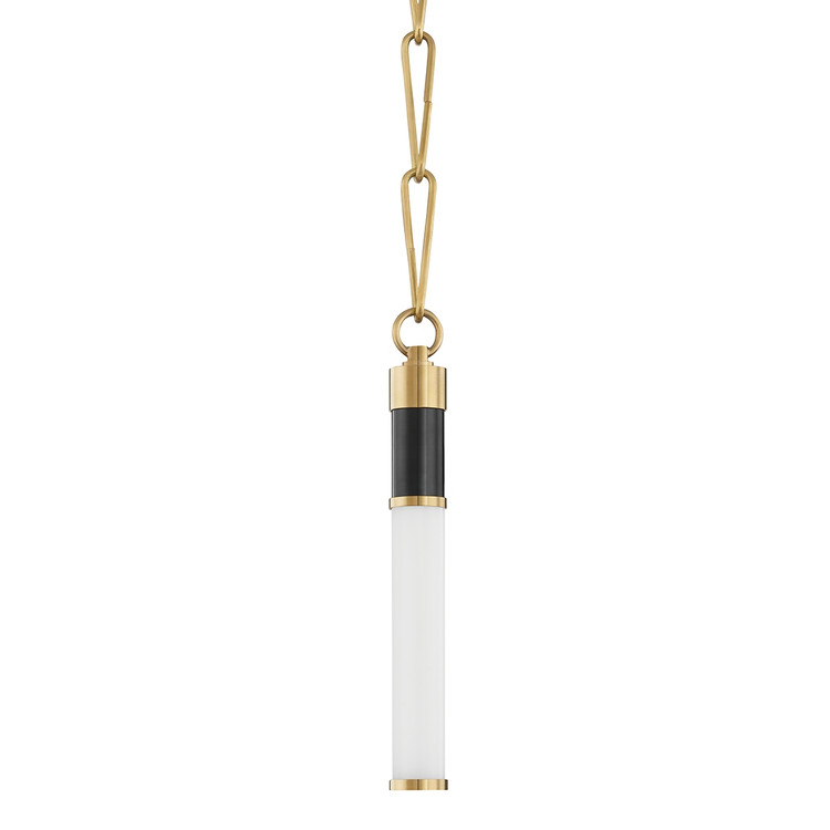 Hudson Valley - 7010-AOB - LED Pendant - Huntington - Aged Brass/Old Bronze