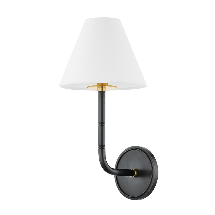 Hudson Valley - 7216-AOB - One Light Wall Sconce - Trice - Aged Brass/Old Bronze
