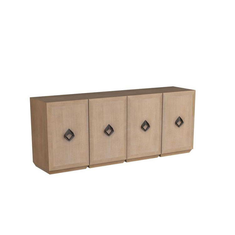 Arteriors - FZS02 - Credenza - Torresdale - Sepia Oak Veneer/Bronze