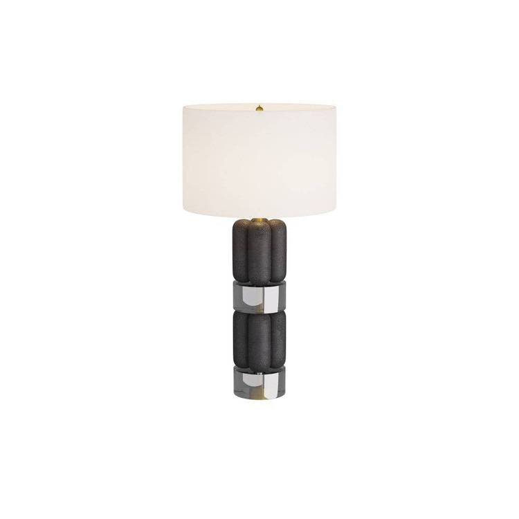 Arteriors - PTC16-SH022 - Table Lamp - Bronson - Charcoal Ricestone