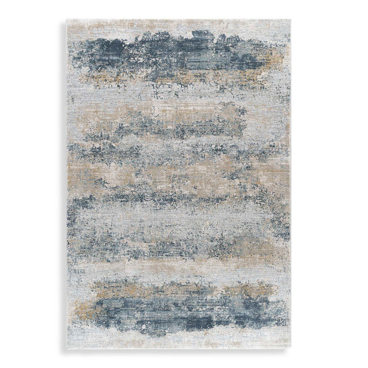 Uttermost - 71507-8 - Rug - Bremen - Sage Taupe Light Gray White Pale Blue Olive Navy Teal