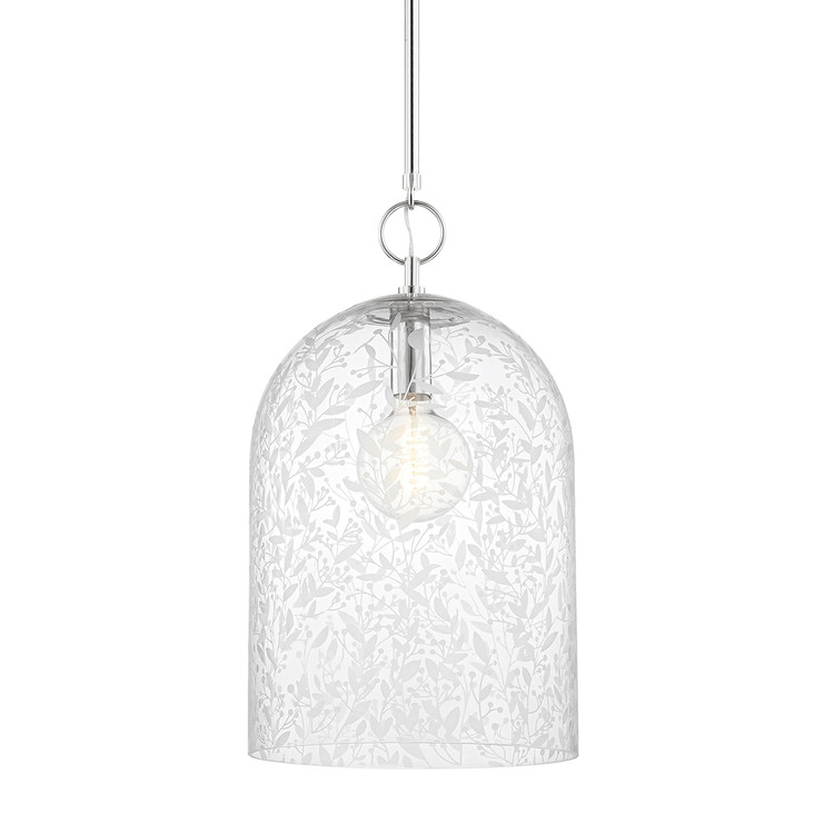 Hudson Valley - 7514-PN - One Light Pendant - Belleville - Polished Nickel