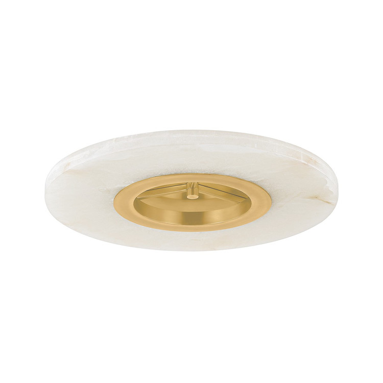 Hudson Valley - 8024-AGB - LED Semi Flush Mount - Alto - Aged Brass