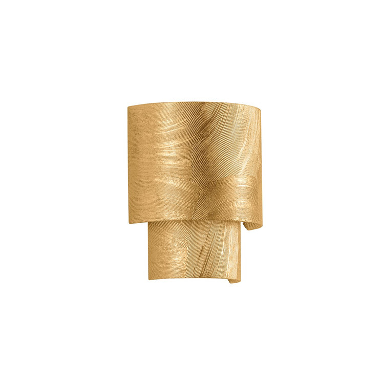 Hudson Valley - 8509-VGL - Two Light Wall Sconce - Moray - Vintage Gold Leaf