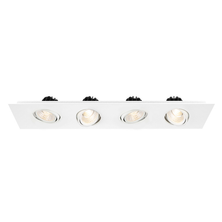Eurofase - 30236-02 - MULTDOWNLIGHT4LT12WWHT - RECESSED MULTIPLE - White