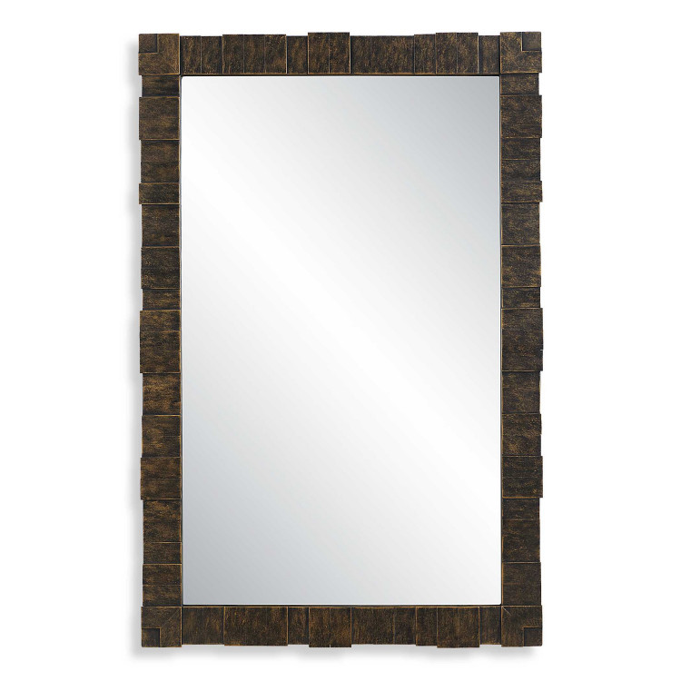 Uttermost - 08236 - Mirror - Bustelo - Distressed Dark Bronze