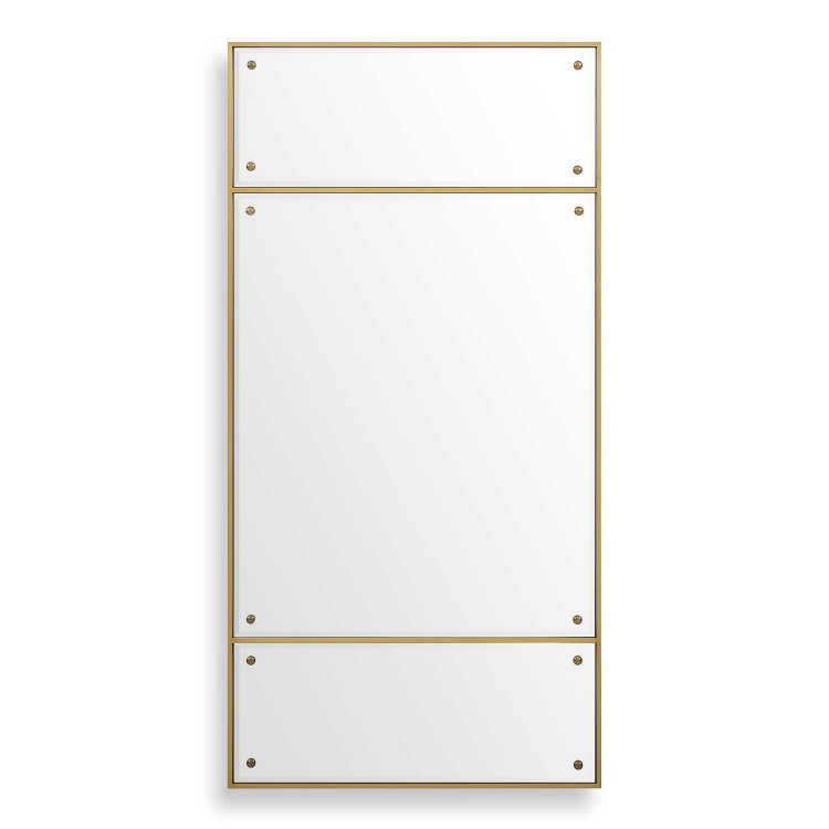 Uttermost - 08252 - Mirror - Wrenton - Stainless Steel