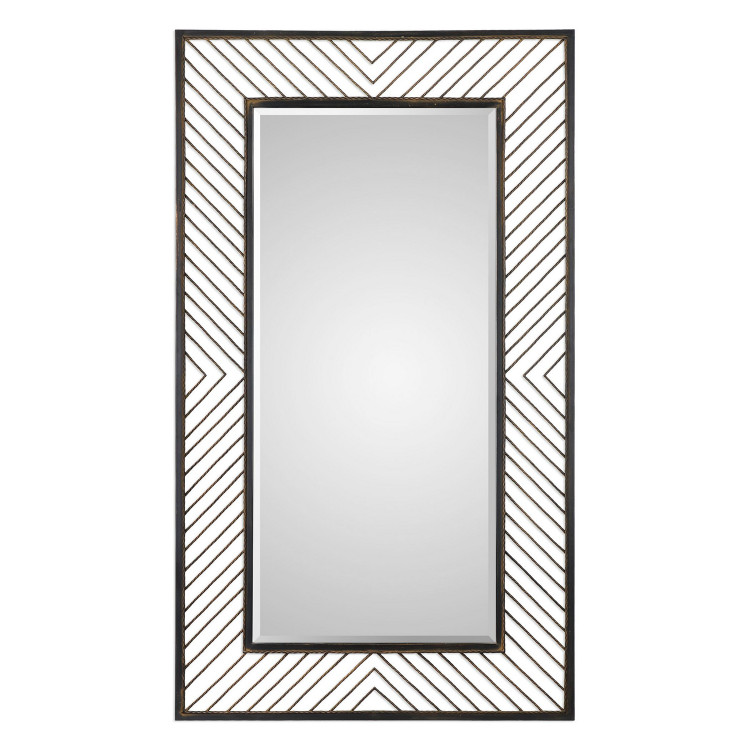 Uttermost - 09245 - Mirror - Karel - Rustic Bronze