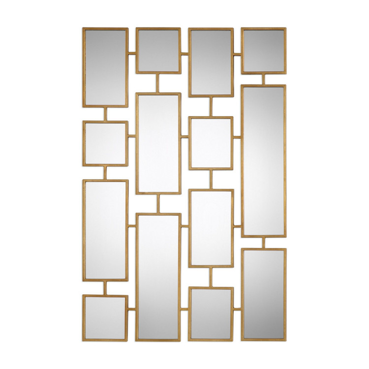 Uttermost - 09271 - Mirror - Kennon - Antiqued Gold Leaf