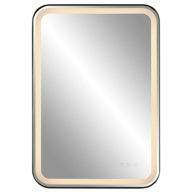 Uttermost - 09861 - Mirror - Crofton - Satin Black