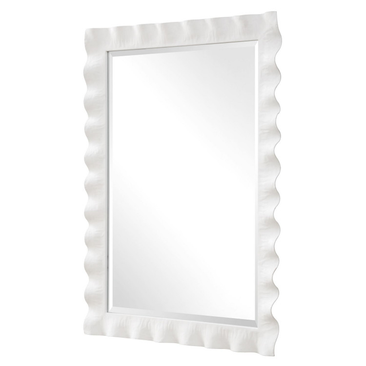 Uttermost - 09981 - Mirror - Haya - White
