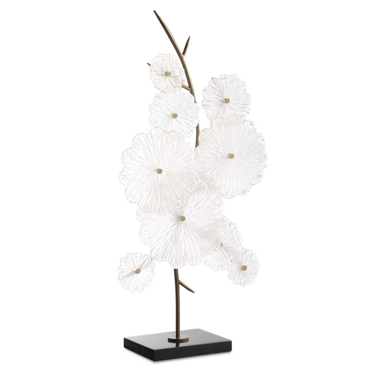 Uttermost - 18280 - Sculpture - Glass - Black Marble