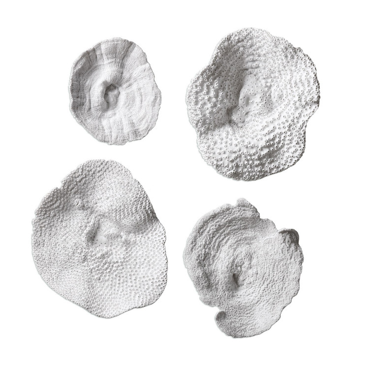 Uttermost - 20170 - Wall Art - Sea Coral - Antique White