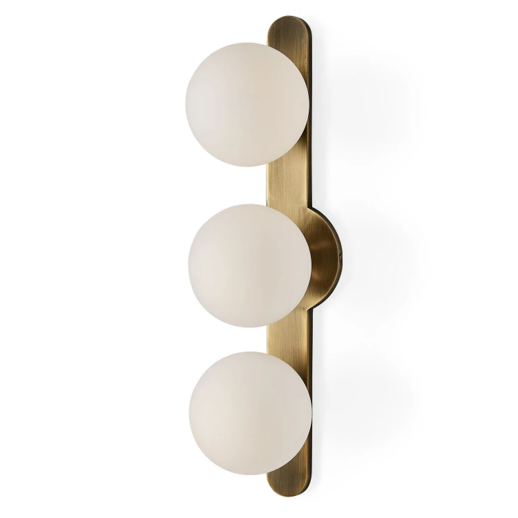 Uttermost - 22559 - Three Light Wall Sconce - Droplet - Antique Brass