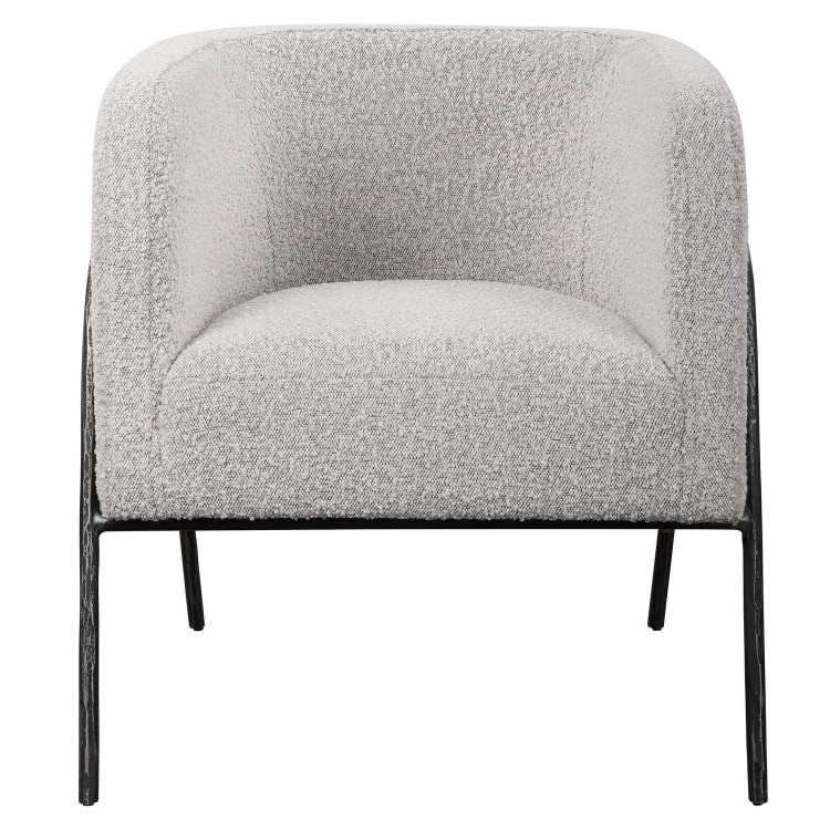 Uttermost - 23571 - Accent Chair - Jacobsen - Aged Black Iron