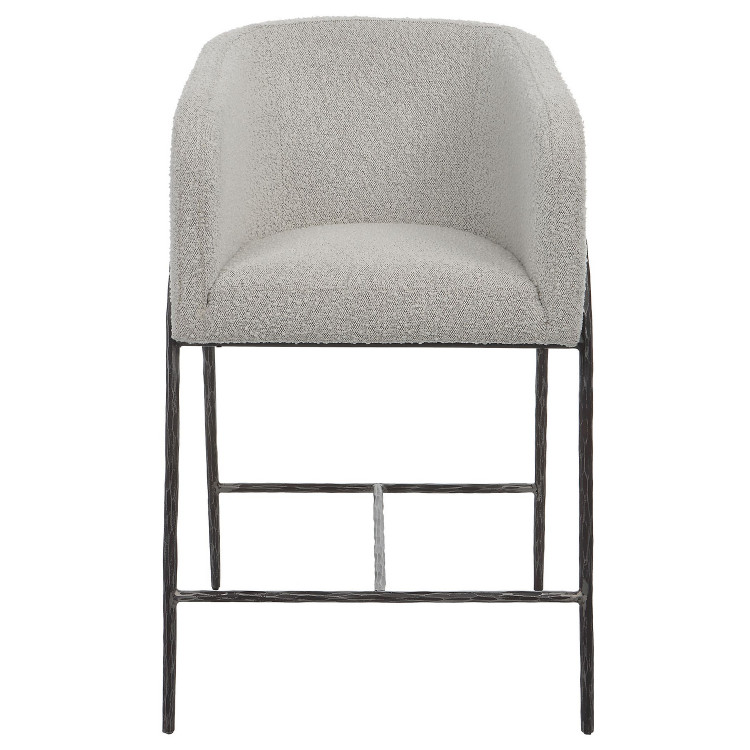 Uttermost - 23737 - Counter Stool - Jacobsen - Aged Black Iron