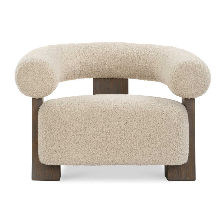 Uttermost - 23919 - Accent Chair - Lennox - Dark Walnut