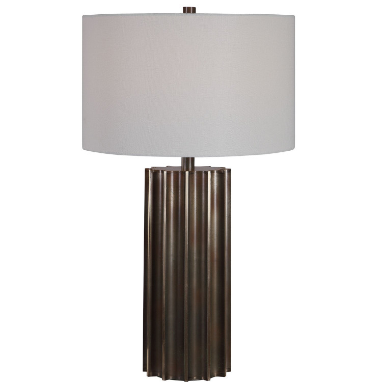Uttermost - 28264 - One Light Table Lamp - Khalio - Aged Gun Metal